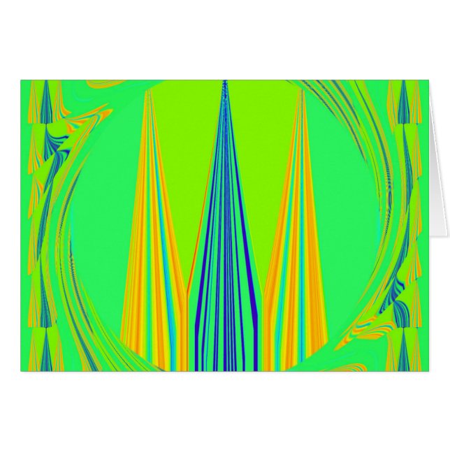 Mall för Vågrät av gratulationskort Hälsningskort (Framsidan Horizontal)