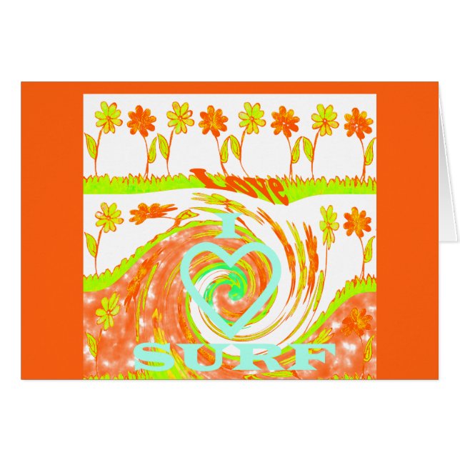 Mall för Vågrät av gratulationskort Hälsningskort (Framsidan Horizontal)