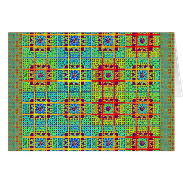 Mall för Vågrät av gratulationskort Hälsningskort (Framsidan Horizontal)