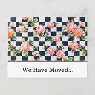 Mall för vintagerosa rosadressändring