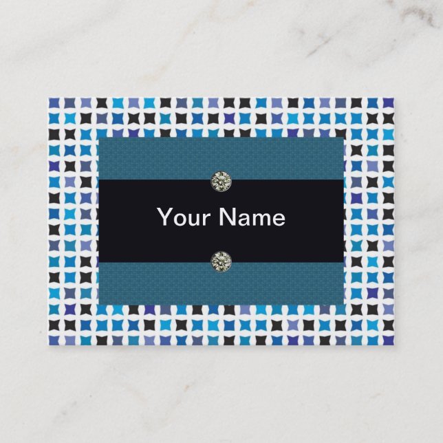 Mall för visitkort för designer (Framsida)