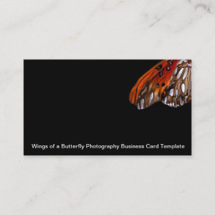 Mall för visitkort för Fritillary Butterfly Vingar