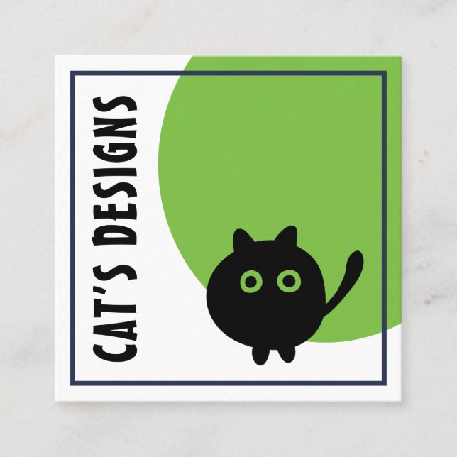 Mall för visitkort för virtuellt Anpassade (Framsida)