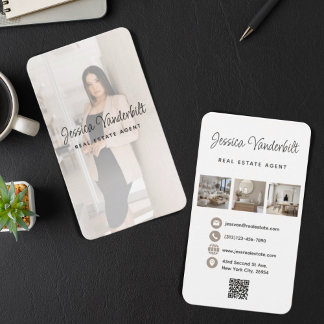 Mall för visitkort i Gods Agent | QR-kod