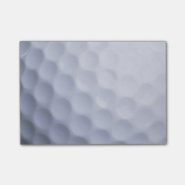 Mall för vitgolfbollsportar post-it block