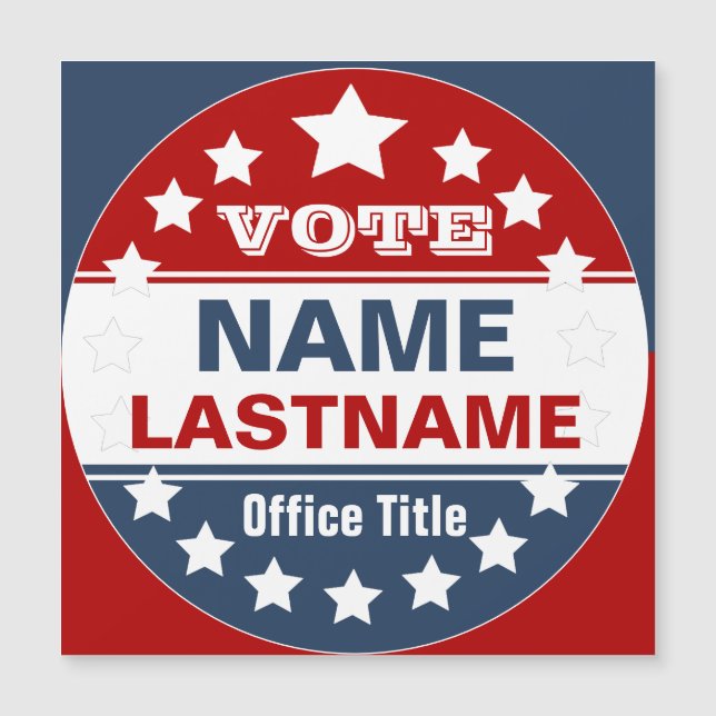 Mall för vykort för anpassningsbar Kampanj (Framsida)