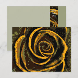 Mall för vykort för ro VI