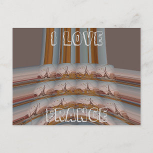 Mall för vykort-Vågrät Vykort