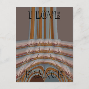 Mall för vykort-Vågrät Vykort