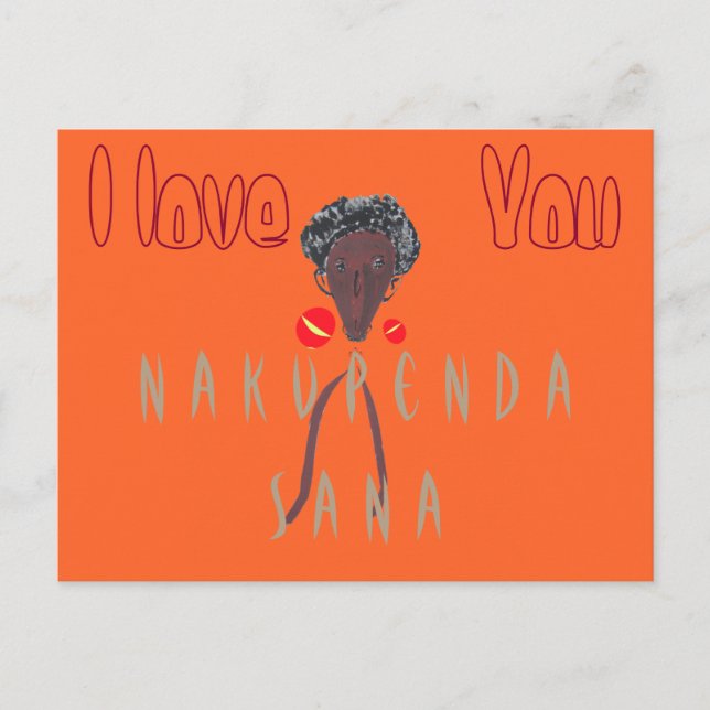 Mall för vykort-Vågrät Vykort (Framsida)