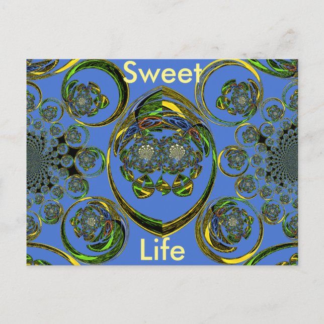 Mall för vykort-Vågrät Vykort (Framsida)