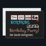 mall för xxthÖVERRRAKNINGfödelsedagsfest inbjudan<br><div class="desc">Denna design med dess festliga squres och dess djärva och färgrika bokstäver är en roligt långt som inviterar folks till ett ÖVERRRAKNINGfödelsedagfirande. Text på baksida av inbjudan är totalt anpassadet - på bekläda kan du tillfoga födelsedagåret och födelsedaggästens namn. Du kan experimentera med olika pappra typer, genom att klicka på...</div>