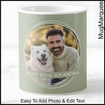Mall Foto Meddelande Minne Mormor Grön C22