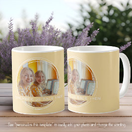 Mall Foto Meddelande Minnessak Mates Gul C62 Kaffemugg