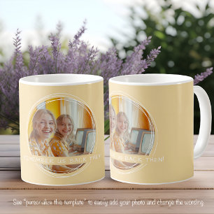Mall Foto Meddelande Minnessak Mates Gul C62 Kaffemugg