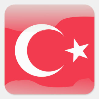 mall fyrkantigt klistermärke