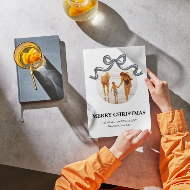 Mall-kokvett - julfotkort julkort (Skapare uppladdad)