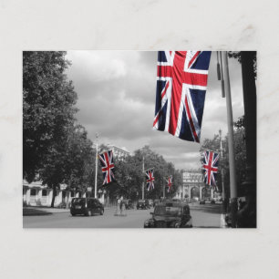 Mall, London Postcard Vykort