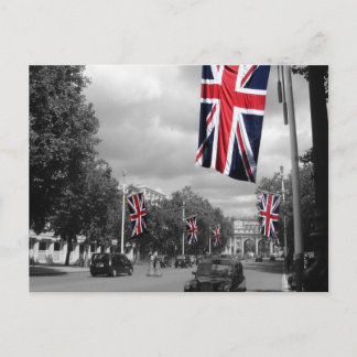 Mall, London Postcard Vykort