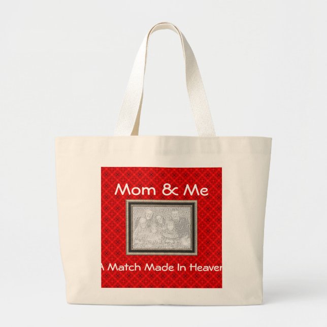Mall - Mamma Tote Bag Jumbo Tygkasse (Framsidan)