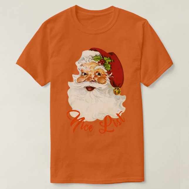 Mall Santa Nice-lista nr 1 T Shirt (Design framsida)