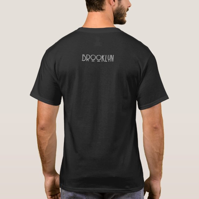 Mall TShirts Brooklyn New York City Nyc (Baksida)