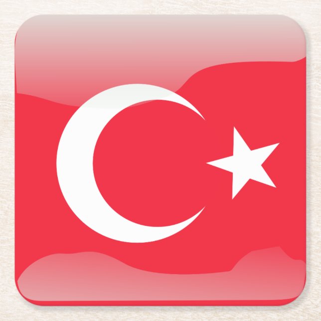 mall underlägg papper kvadrat (Framsidan)