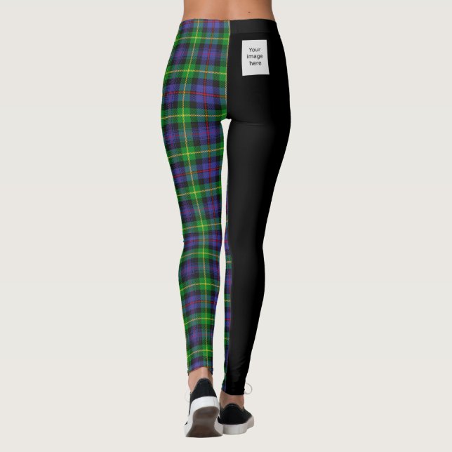 Mall - Vapensköld + Tartan Leggings (Baksida)