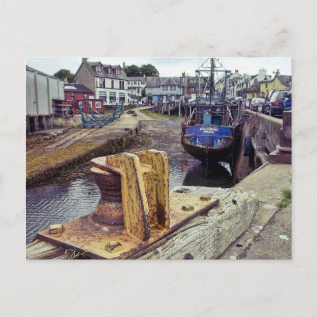 Mallaig Harbour Vykort (Framsida)