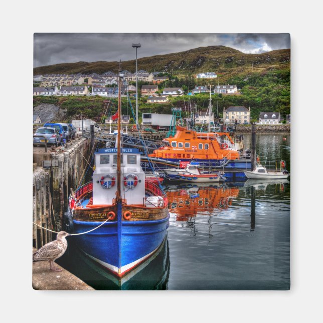 Mallaig, Scotland Magnet (Framsidan)