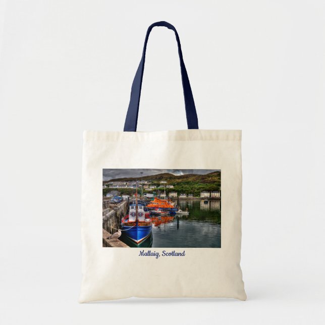 Mallaig, Scotland Tote bag Tygkasse (Framsidan)