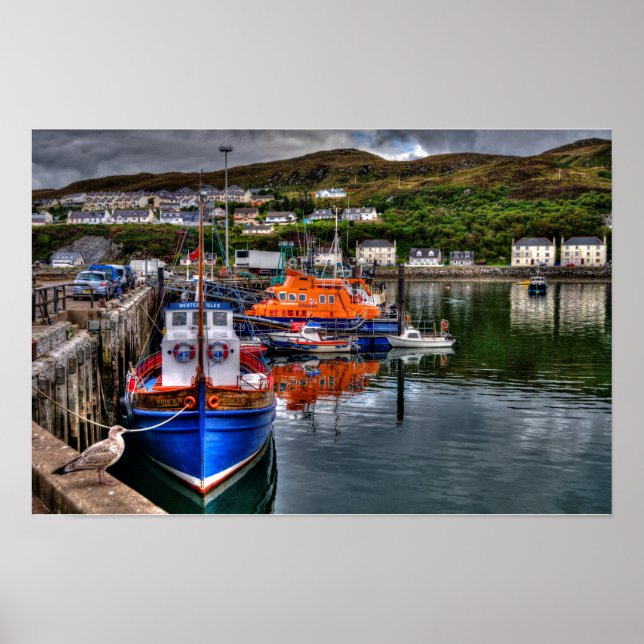 Mallaig, Skottland Affisch (Framsidan)