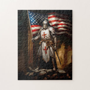 Mallar American Knight Pussel