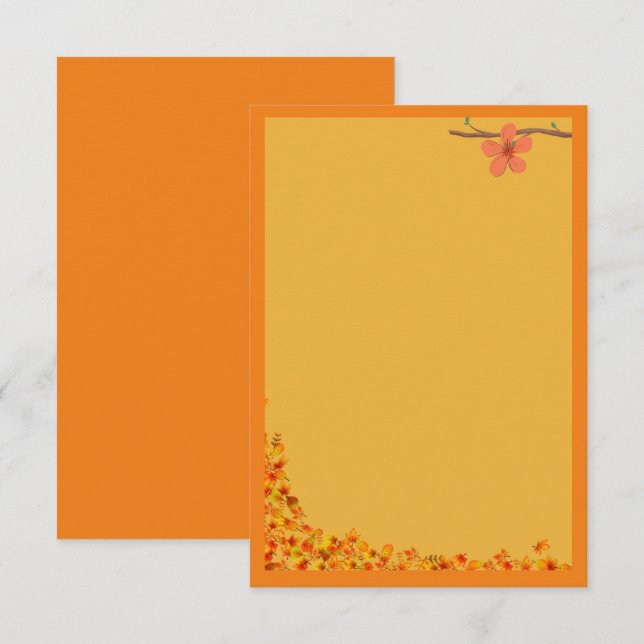 Mallar för inbjudan/Hälsning - Anpassa dina egna! (Fram/baksida)