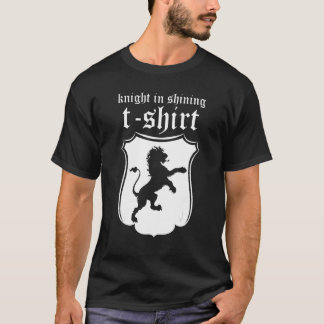 Mallar Knight Medieval Fantasy Knight i Shinin T Shirt