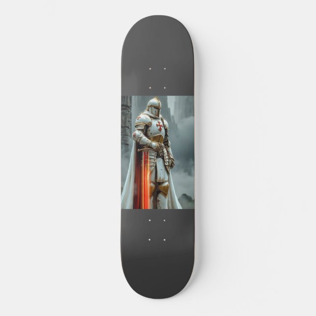 Mallar Knight Mini Skateboard Bräda 18,5 Cm (Framsida)