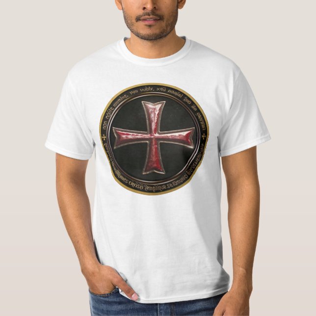 Mallar Kor non Nobis Domine T Shirt (Framsida)