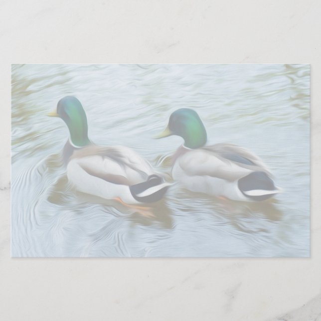 Mallard Anka Brevpapper (Framsida)