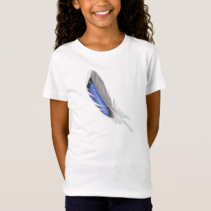 Mallard Anka Feather Watercolor Tee Shirt