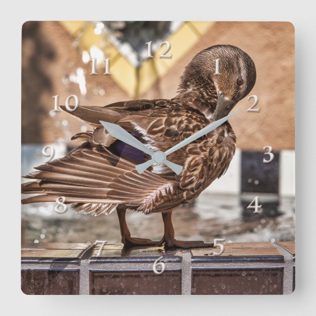 MALLARD ANKA GETAWAY RESORT SPA FYRKANTIG KLOCKA (Framsida)