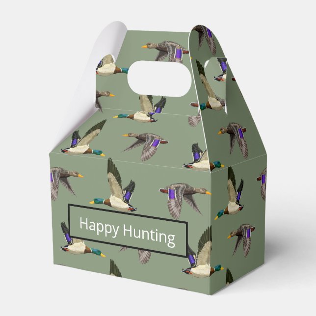 Mallard Anka Gift Presentaskar (Framsidan Sidan)