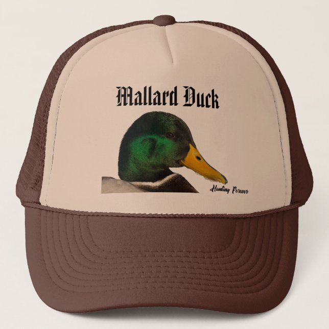 Mallard Anka Hat Keps (Framsida)