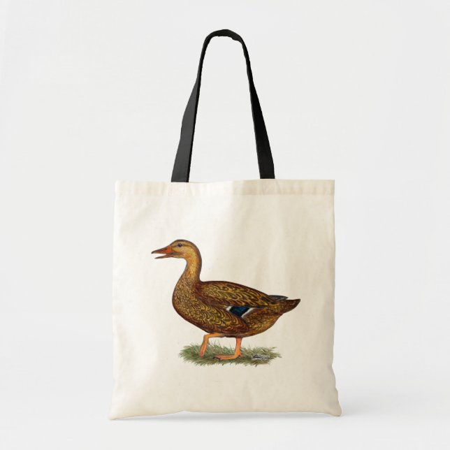 Mallard Anka Hen Tygkasse (Framsidan)