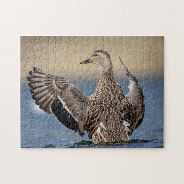 Mallard Anka i Hudson Valley Pussel (Horisontell)