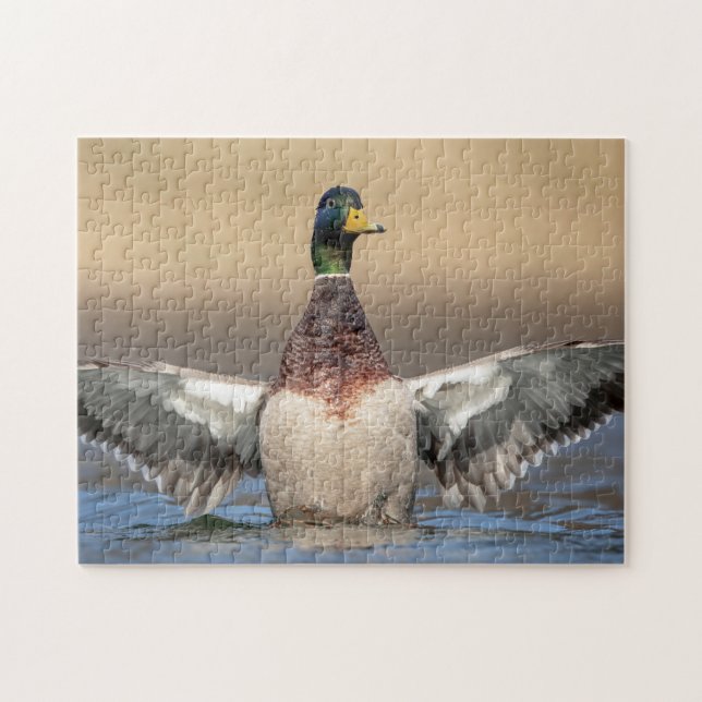 Mallard Anka i Hudson Valley Pussel (Horisontell)