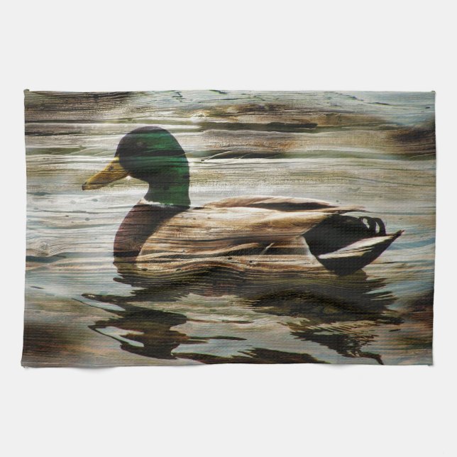 Mallard Anka Kökshandduk (Horisontell)