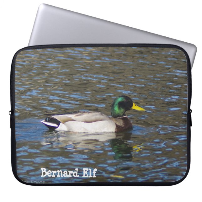 Mallard Anka Laptop Sleeve (Framsidan)