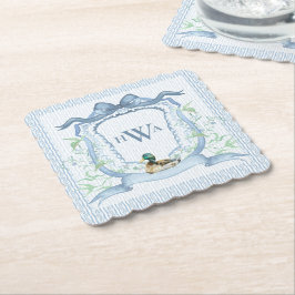 Mallard Anka Monogram GrandMillennium Underlägg Papper