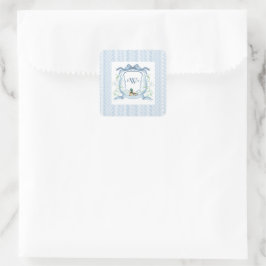 Mallard Anka Monogram-märke och etiketter