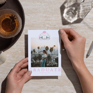 Mallard Anka Monogram Studenten Photo Poster